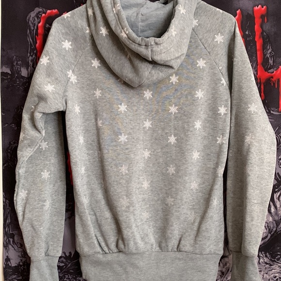 Angry Snowman Christmas Hoodie | Stitches - Picture 5 of 6